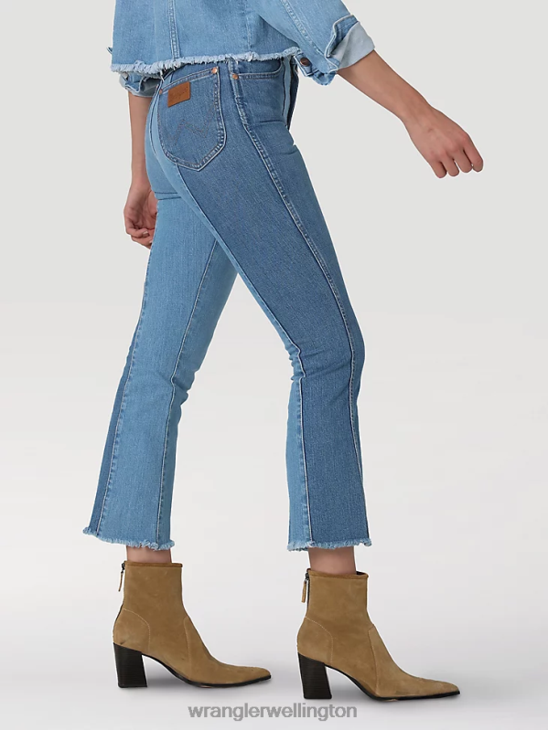 Marshmallow Classic Ringer Tee Women Clothing Wrangler P2B6R871