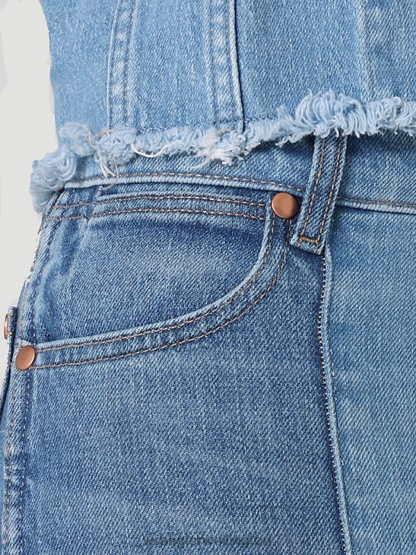 Marshmallow Classic Ringer Tee Women Clothing Wrangler P2B6R871