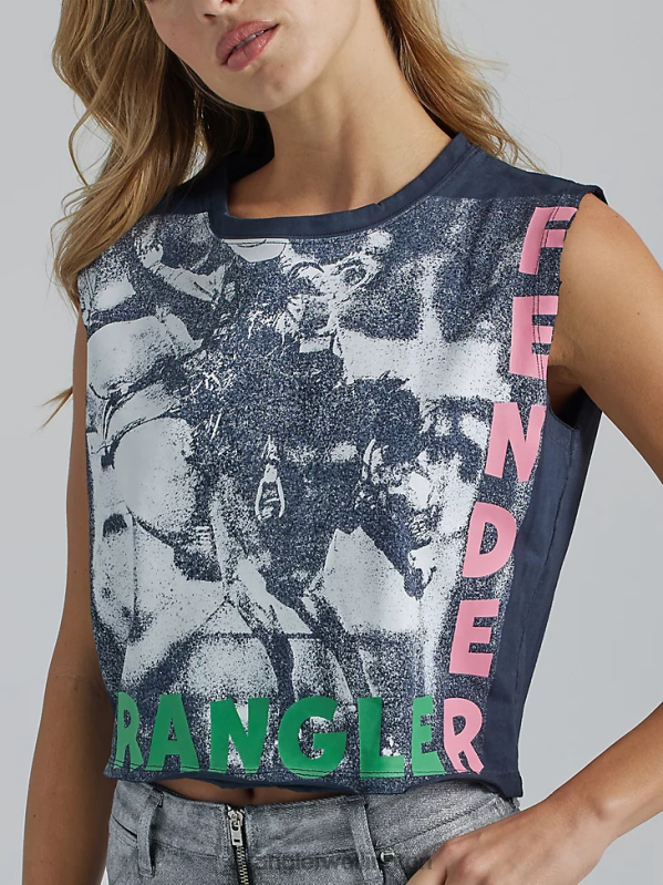 White One Shoulder Cami Women Clothing Wrangler P2B6R873