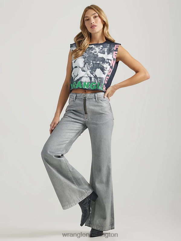 White One Shoulder Cami Women Clothing Wrangler P2B6R873